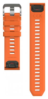 Montre GPS Coros Vertix Orange Argent Fire Dragon