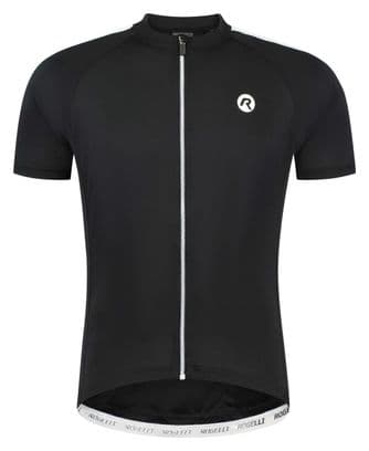 Maillot Manches Courtes Rogelli Explore Homme Noir/Blanc