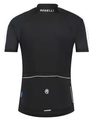 Maillot Manches Courtes Rogelli Explore Homme Noir/Blanc