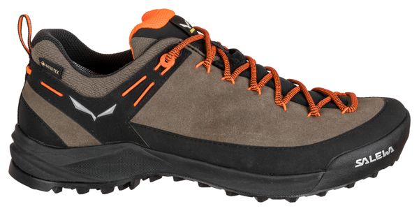 Chaussures de Randonnée Salewa Wildfire Leather Gore-Tex Marron/Noir
