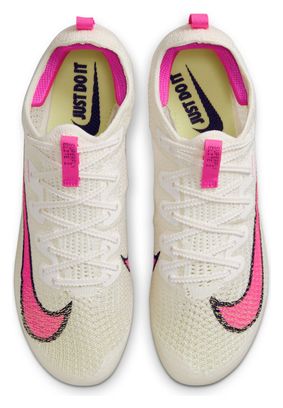 Chaussures d'Athlétisme Unisexe Nike Zoom Superfly Elite 2 Blanc Rose Jaune