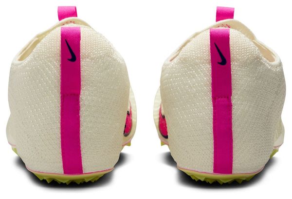 Nike Zoom Superfly Elite 2 White Pink Yellow Unisex Track