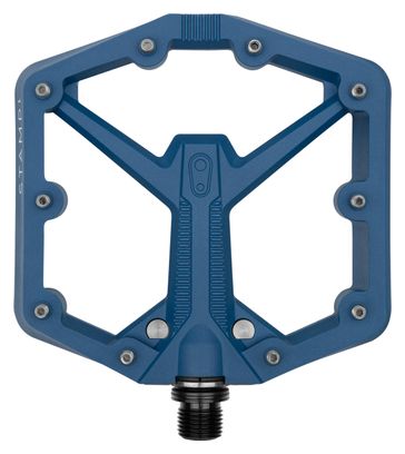 Crankbrothers Stamp 1 Gen 2 - Pedali piatti grandi Blu