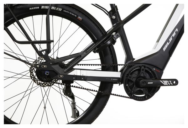 Ausstellungsrad - Elektrisches Mountainbike Sunn Urb Rely Mixed Shimano Nexus 7V Riemen 27.7'' Weiß Schwarz 2023