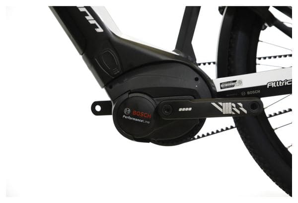Bicicleta de exposición - VTC Électrique Sunn Urb Rely Mixte Shimano Nexus 7V Courroie 27.7'' Blanc Noir 2023