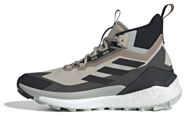 Chaussures de Randonnée adidas Terrex Free Hiker 2.0 GTX Beige Noir Homme