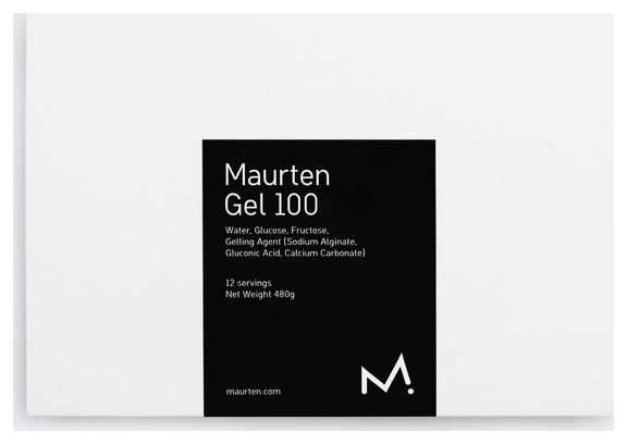 Maurten Gel 100 Energy Gel Pack - 12 x 40 g