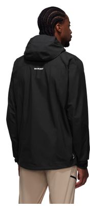 Veste Imperméable Mammut Convey Tour Hs Hooded Noir