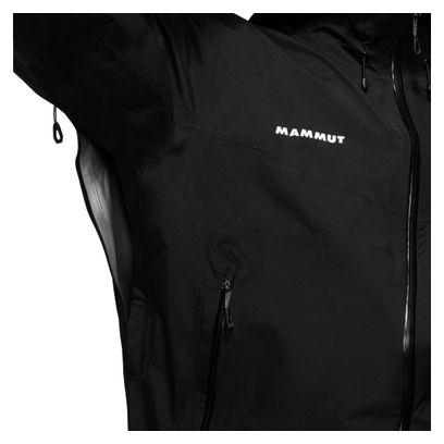 Mammut Convey Tour Hs Hooded Waterproof Jas Zwart