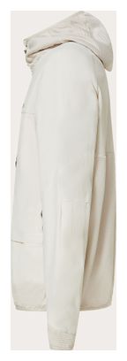 Oakley Bowls Alpha Full-Zip Sweatshirt, Beige, Men's
