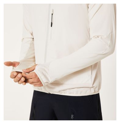 Oakley Bowls Alpha Full-Zip Sweatshirt, Beige, Men's