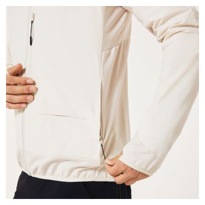 Oakley Bowls Alpha Full-Zip Sweatshirt, Beige, Men's