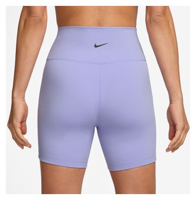 Dames Nike Dri-Fit One High Rise 5in Purple Broek