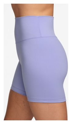 Dames Nike Dri-Fit One High Rise 5in Purple Broek