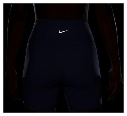 Dames Nike Dri-Fit One High Rise 5in Purple Broek