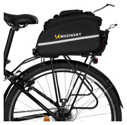 Sacoche vélo spacieux 35L Noir