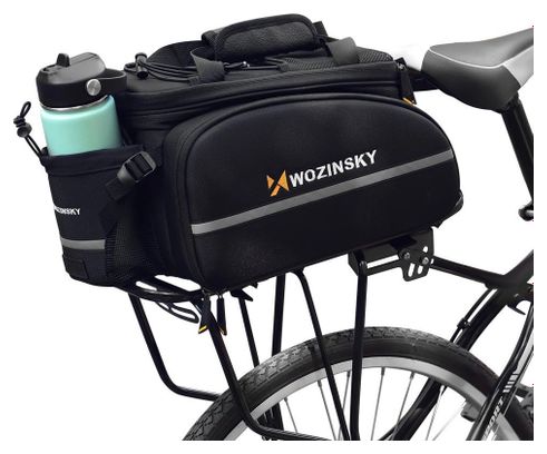 Sacoche vélo spacieux 35L Noir