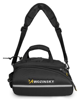 Sacoche vélo spacieux 35L Noir