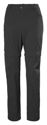 Pantaloni convertibili Helly Hansen Donna Elv Light Zip Off Tur Nero