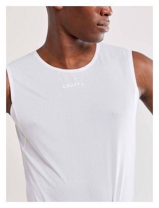 Canotta Craft Pro Dry Nanoweight SL bianca da uomo