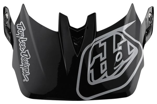 Replacement Visor for Troy Lee Designs D4 Helmet Black/Red