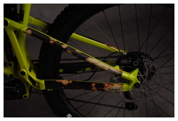 Kit de Protection Cadre Dyedbro Frame Bleach Tie Dye Noir Orange