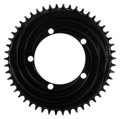 Plateau rotondo Aero Garbaruk 5 fori 110 BCD nero