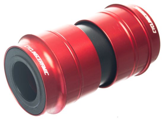 Boitier de Pédalier CyclingCeramic Pressfit 30 Shimano Rouge
