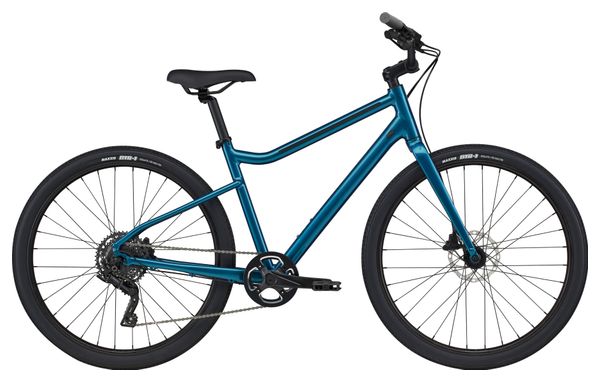 Bicicleta de ciudad Cannondale Treadwell 2 MicroSHIFT Advent 9V 650b Azul Turquesa