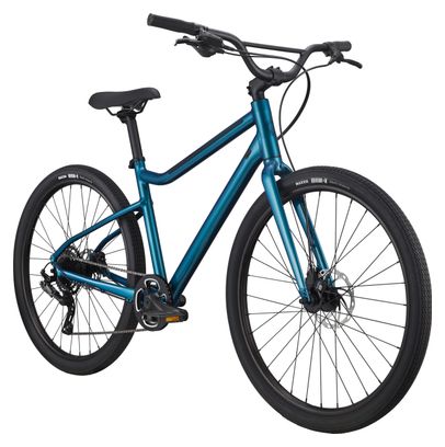 Bicicleta de ciudad Cannondale Treadwell 2 MicroSHIFT Advent 9V 650b Azul Turquesa