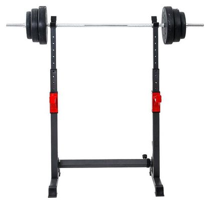 Rack Réglable Squat Noir Fitness Tech