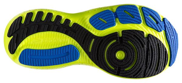 Brooks Glycerin GTS 21 Zapatillas de Running Azul Amarillo Hombre