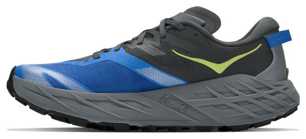 Hoka Speedgoat 7 Trail-Laufschuhe Blau/Grau für Herren