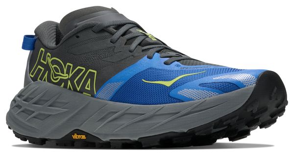 Hoka Speedgoat 7 Trail-Laufschuhe Blau/Grau für Herren