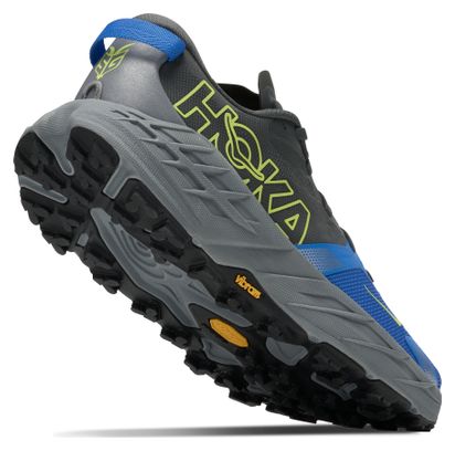 Hoka Speedgoat 7 Trail-Laufschuhe Blau/Grau für Herren