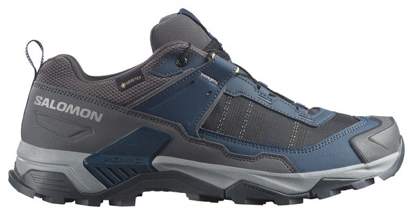 Zapatillas de senderismo Salomon X Ultra 5 GTX azul/gris para hombre