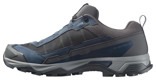 Zapatillas de senderismo Salomon X Ultra 5 GTX azul/gris para hombre