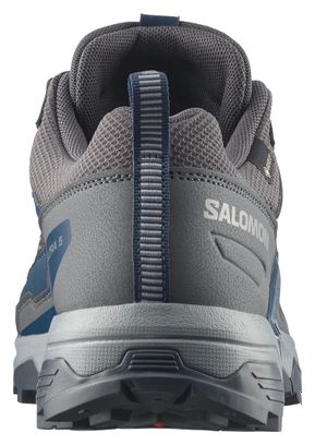 Zapatillas de senderismo Salomon X Ultra 5 GTX azul/gris para hombre