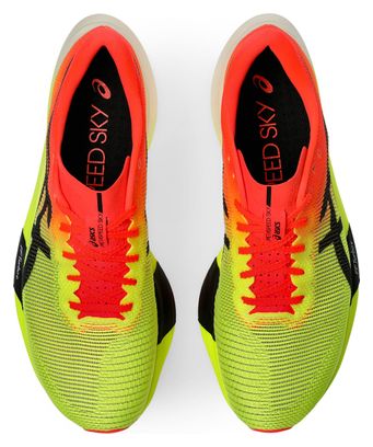 Asics Metaspeed Sky Paris Running Shoes Yellow/Red Unisex