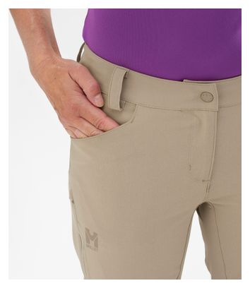 Women's Millet Trekker III Beige Convertible Pants