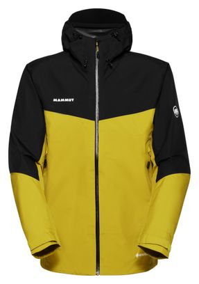 Veste Imperméable Mammut Convey Tour Hs Hooded Noir/Vert