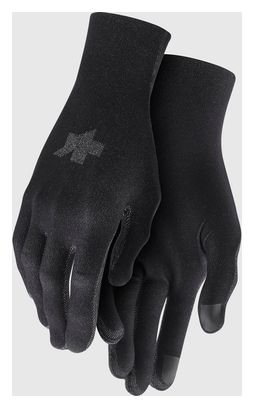 Assos Liner Evo Lange Handschuhe, Schwarz