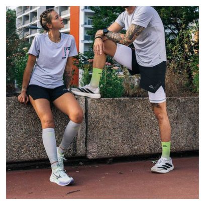 Manchons de Compression BV Sport Booster Evolution Gris/Jaune