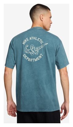 Heren Nike Train Gym Culture Blauw T-Shirt