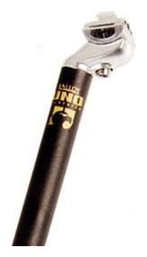 Tige De Selle Vélo/VTT Alu – Noir Mat – Diam. 25.4 Mm – Long. 350 Mm – NEUVE