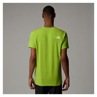 T-Shirt Manches Courtes The North Face Lightning Alpine Vert