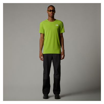 T-Shirt Manches Courtes The North Face Lightning Alpine Vert