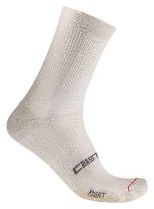 Chaussettes Castelli Espresso 2 Femme Beige