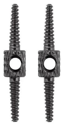 Herramienta de guiado de cable interno para bicicleta – Aluminio negro – 2 piezas