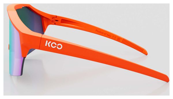 Koo Alibi oranje mat/groene spiegelbril